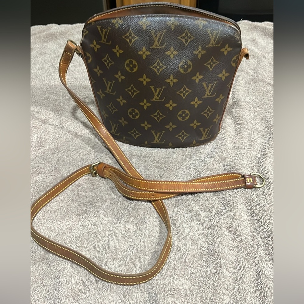 Louis Vuitton Dark Brown Monogram Crossbody Bag